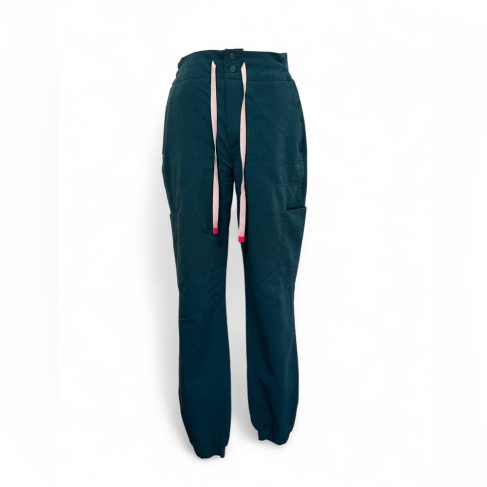 Figs Women's teal Scrub pants – Technical Collection (Size Small)